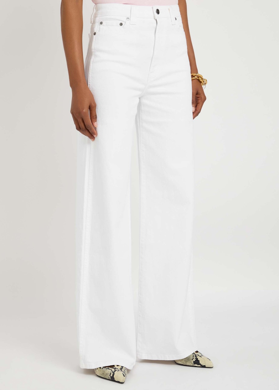Khaite Dane Wide-leg Jeans - 2