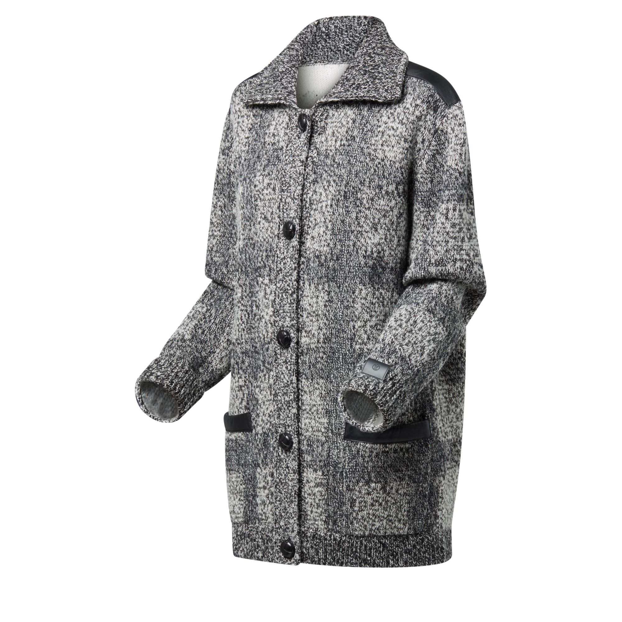 Tweed Knit Cardigan - 2