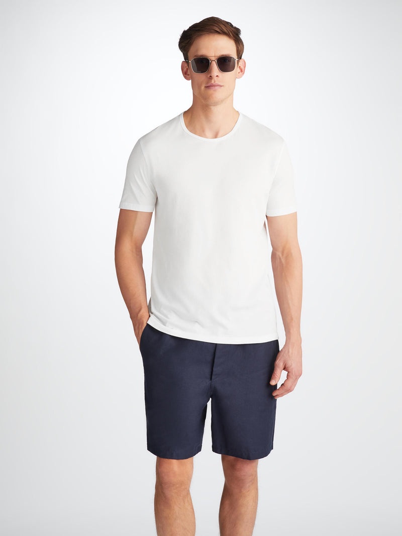 Men's T-Shirt Riley Pima Cotton White - 2
