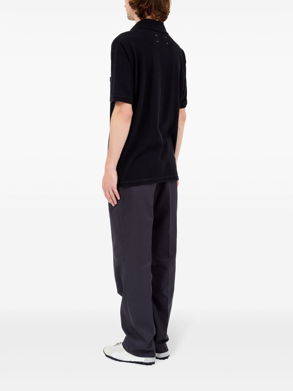 logo-print polo shirt - 5