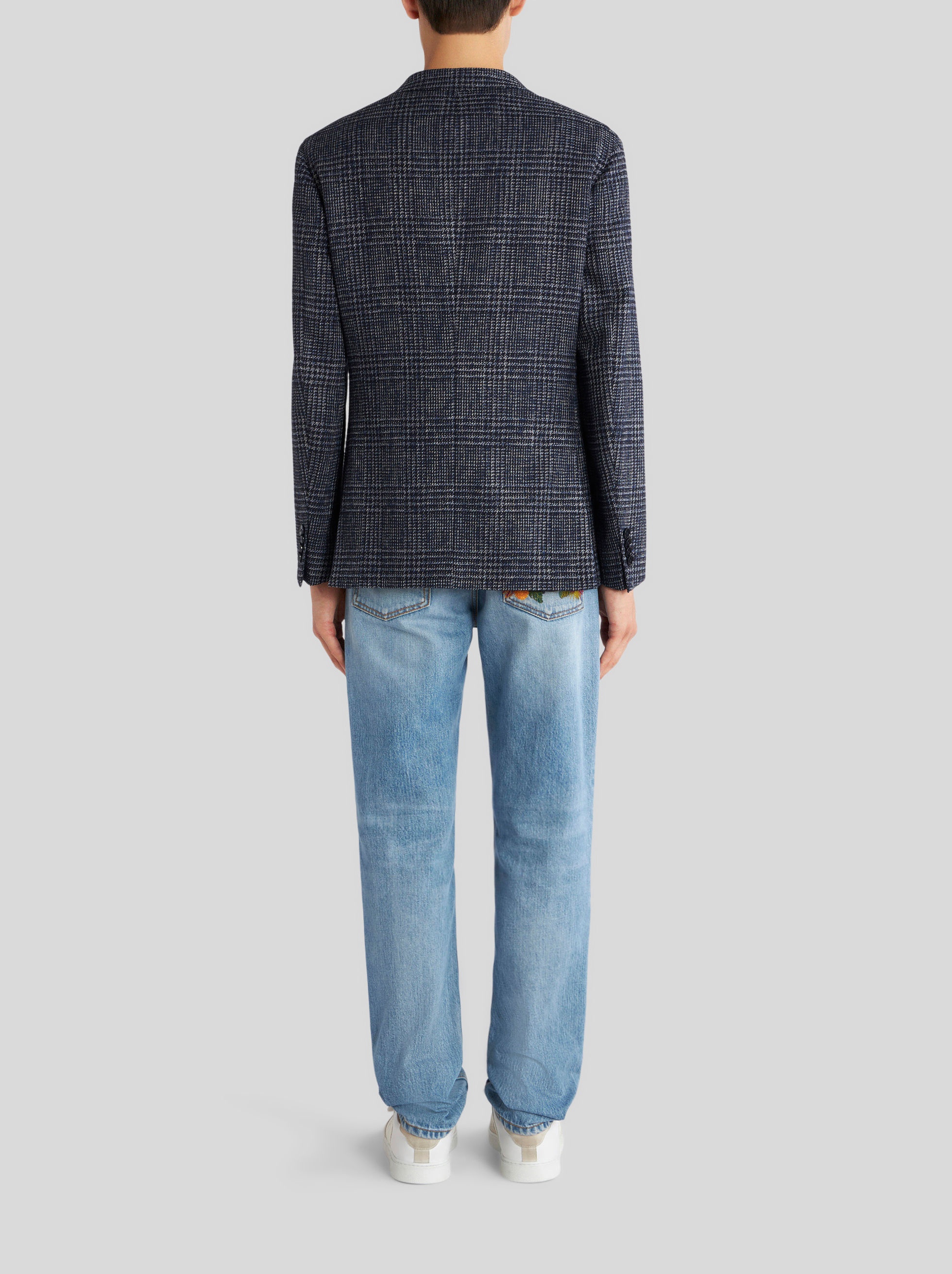TAILORED CHECK JACKET - 5