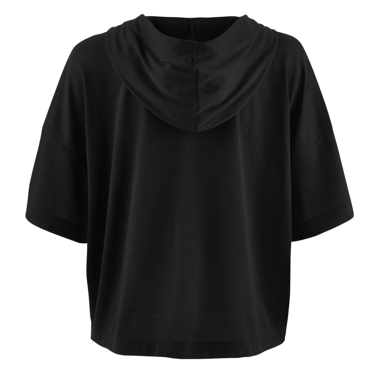 Women's Short Sleeve Infinity Hoodie - 2