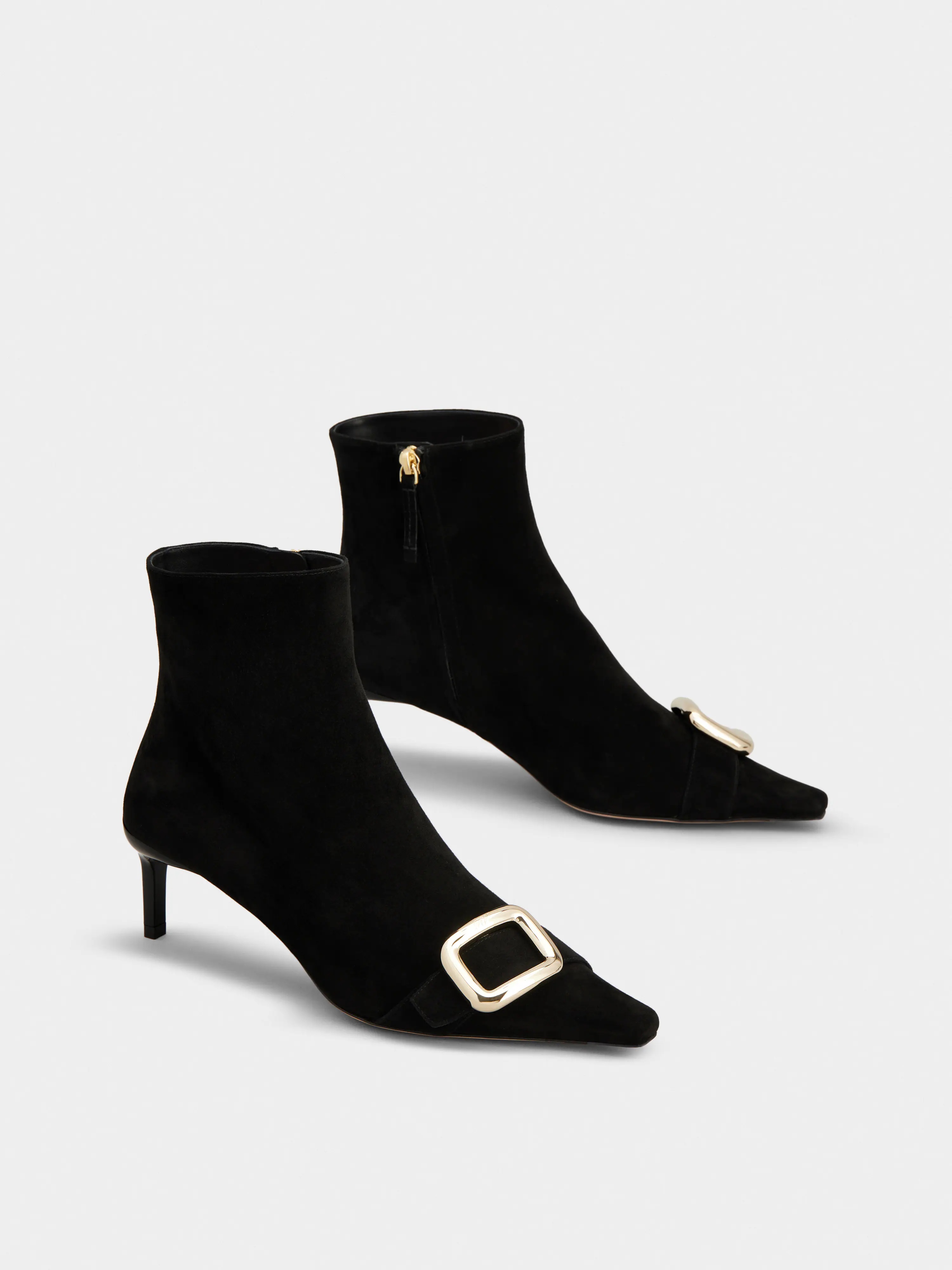 Viv' Canard Booties in suede - 2