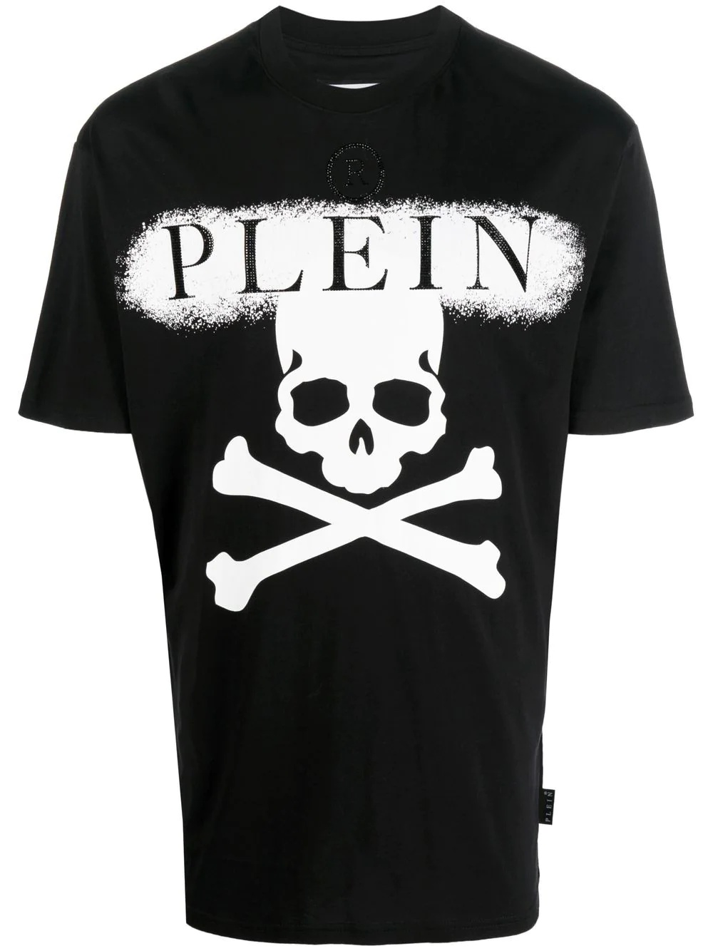 skull-print cotton T-shirt - 1