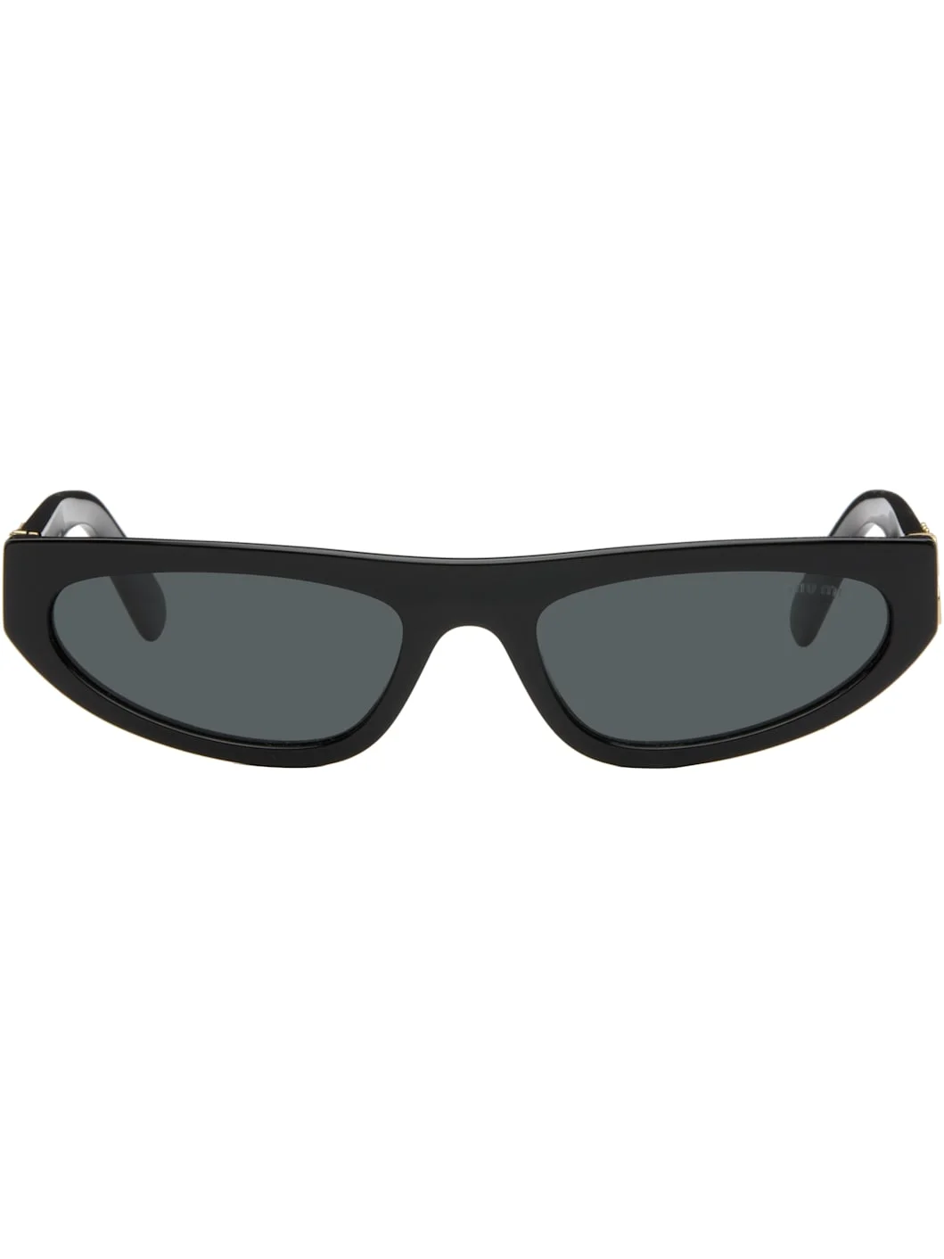 Black Cat Eye Acetate Sunglasses - 1