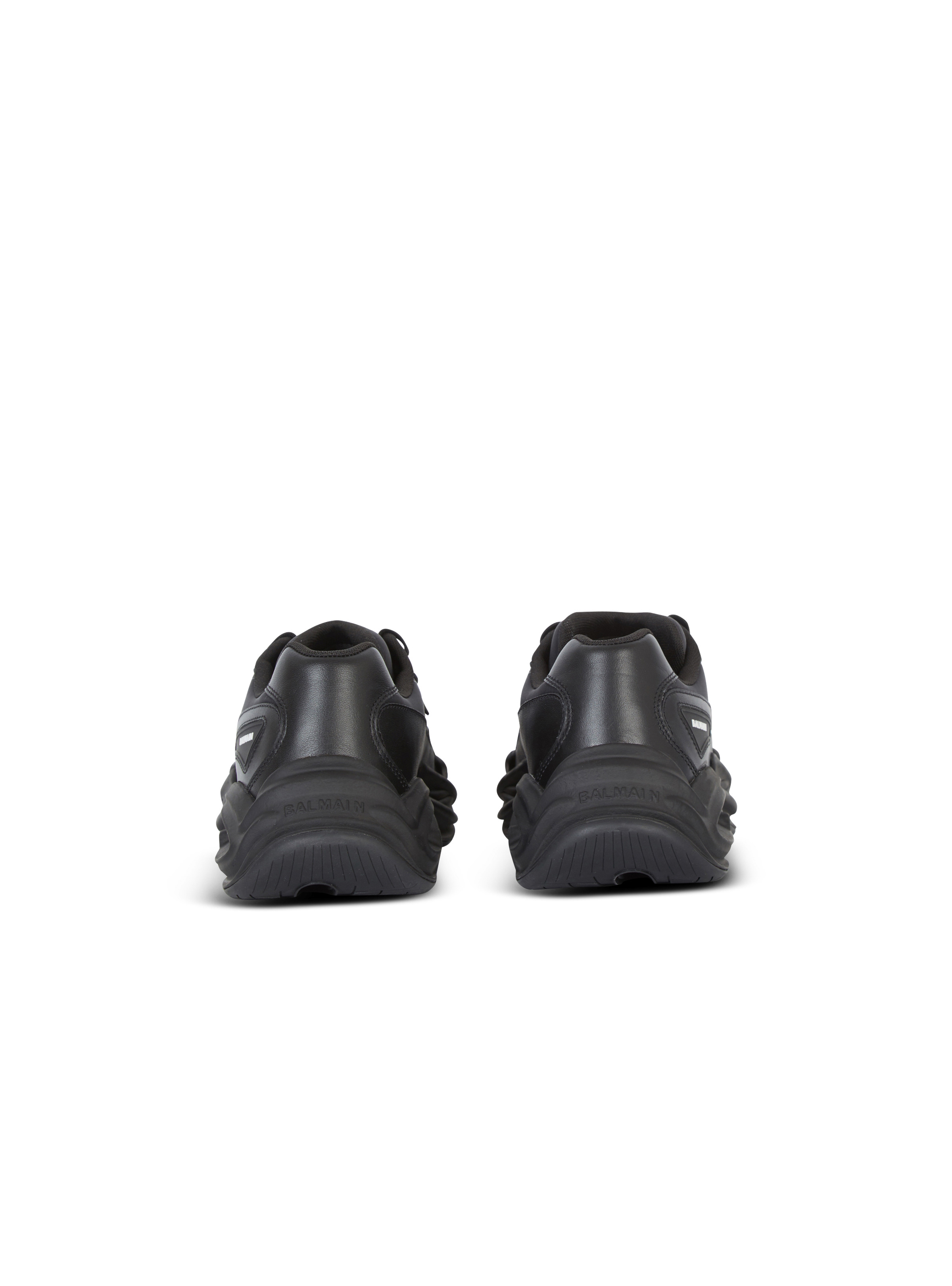 Run-Row leather sneakers - 5