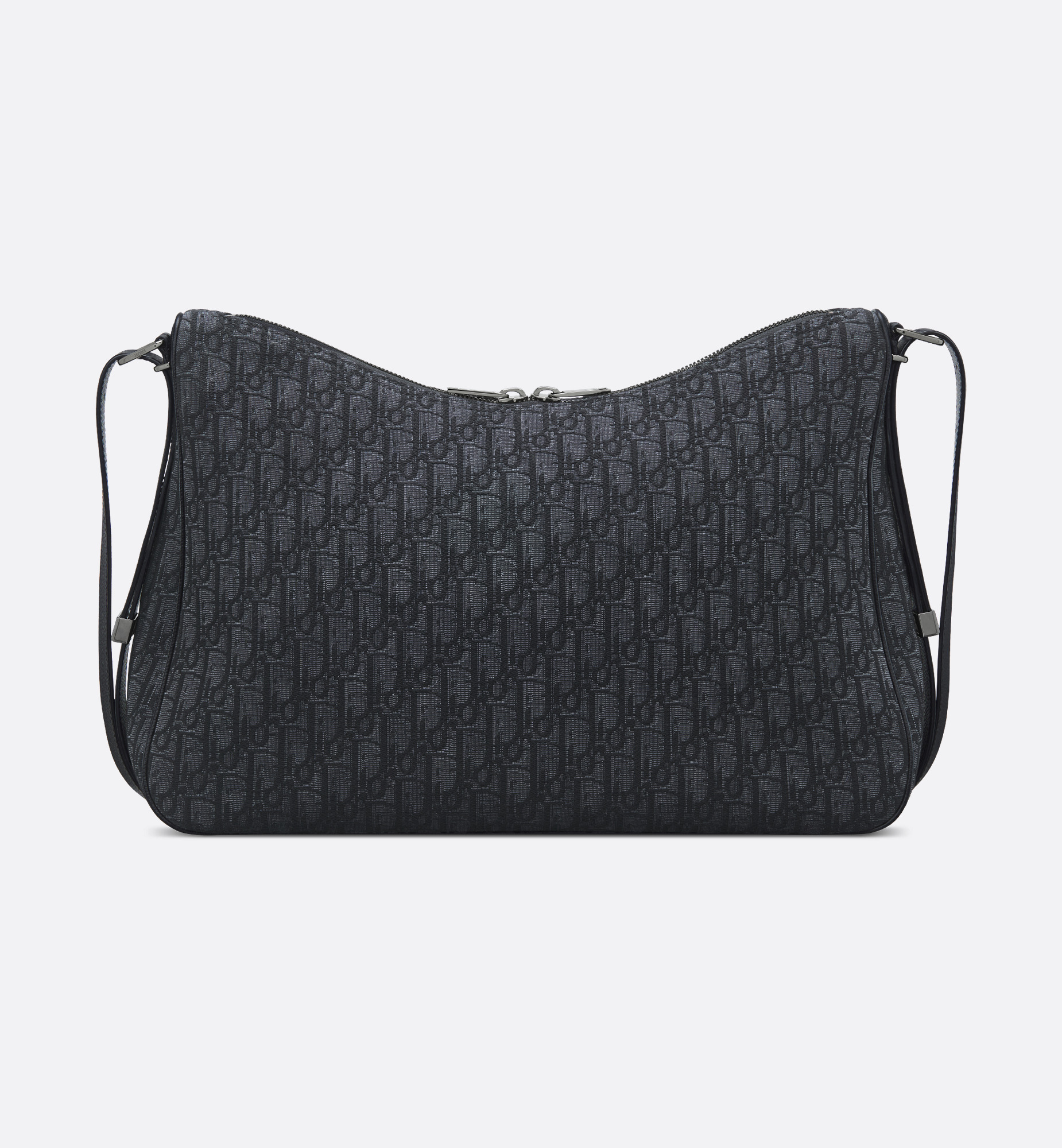 Large Dior Slider Zipped Hobo Bag - 4