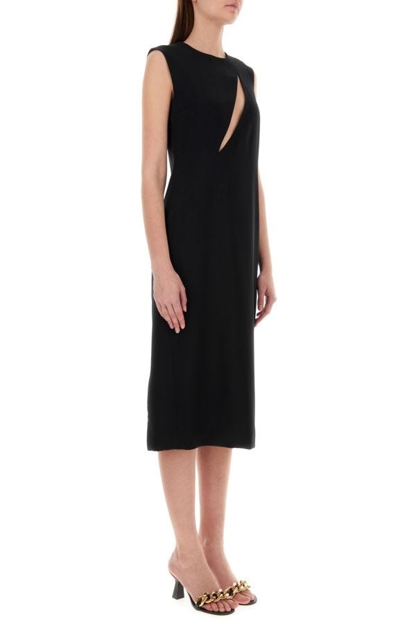 ワンピース VERSACE Black Acetate Blend Dress VERSACE Black acetate blend dress | gebnegozionline | REVERSIBLE