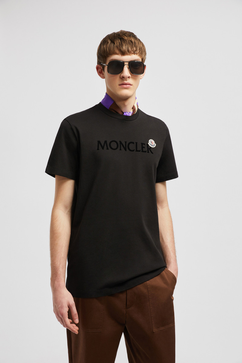 Moncler Flocked Logo T-Shirt outlook