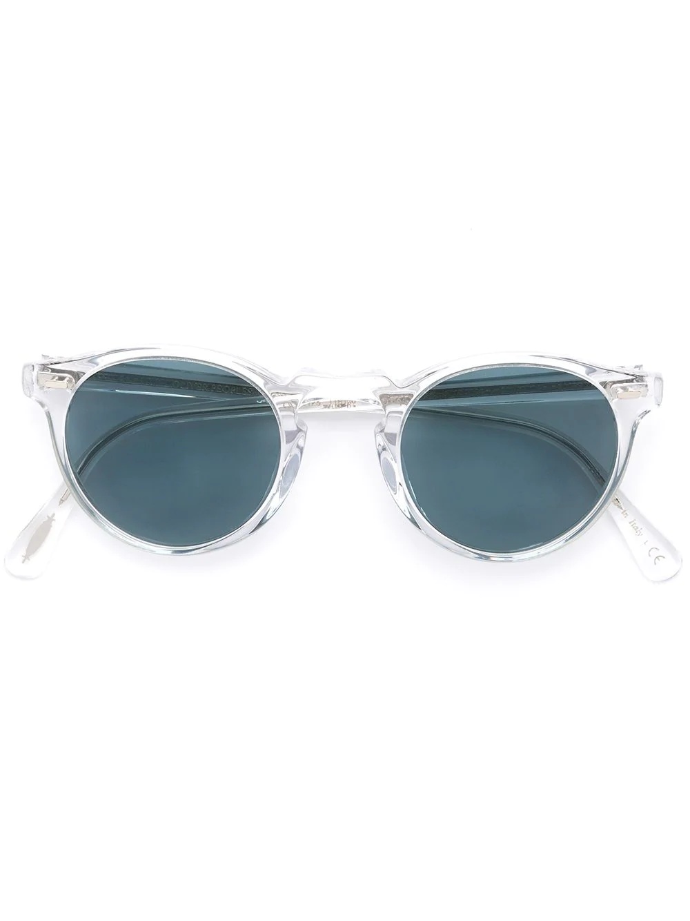 Gregory Peck round frame sunglasses - 1