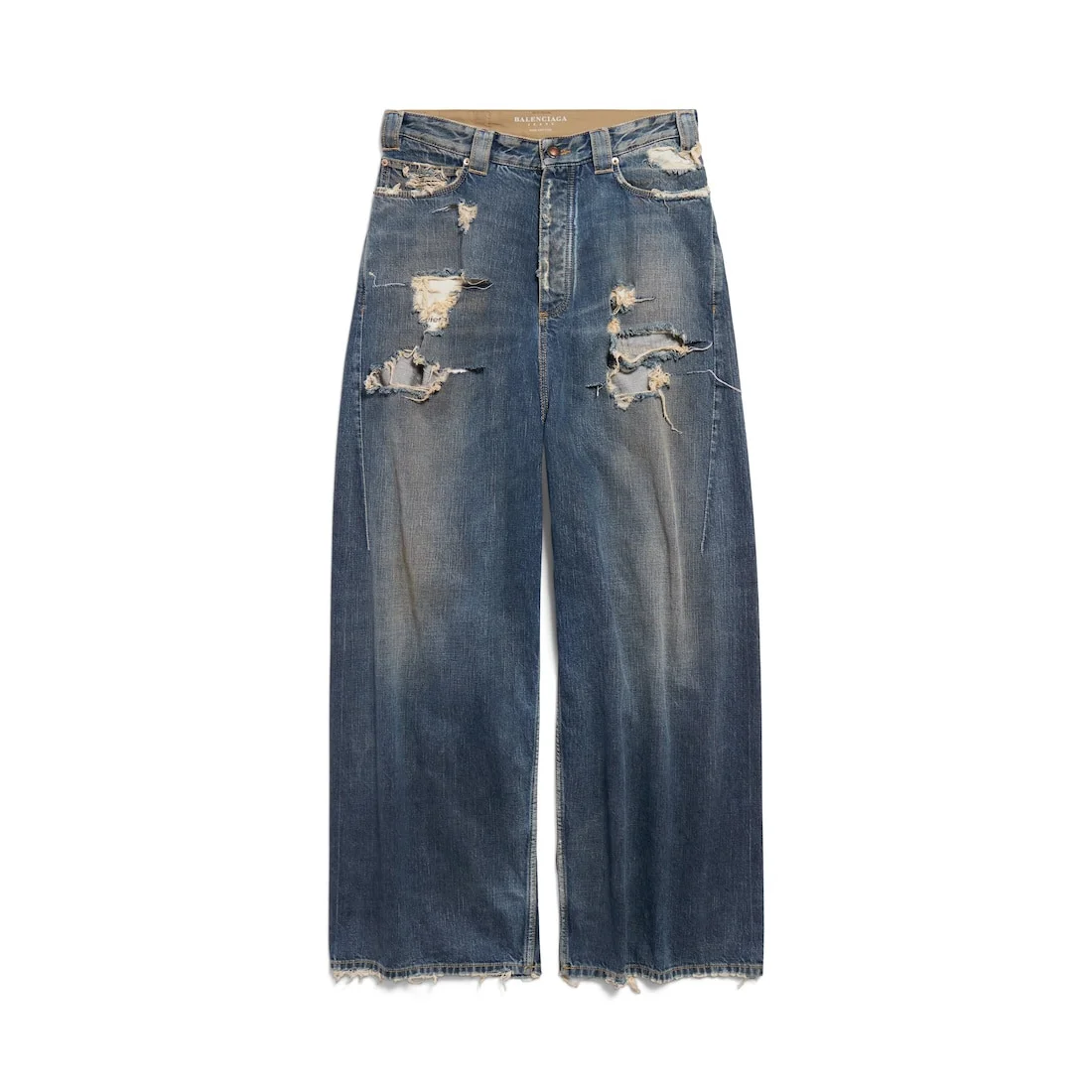 Men's Baggy Pants in Blue - 1