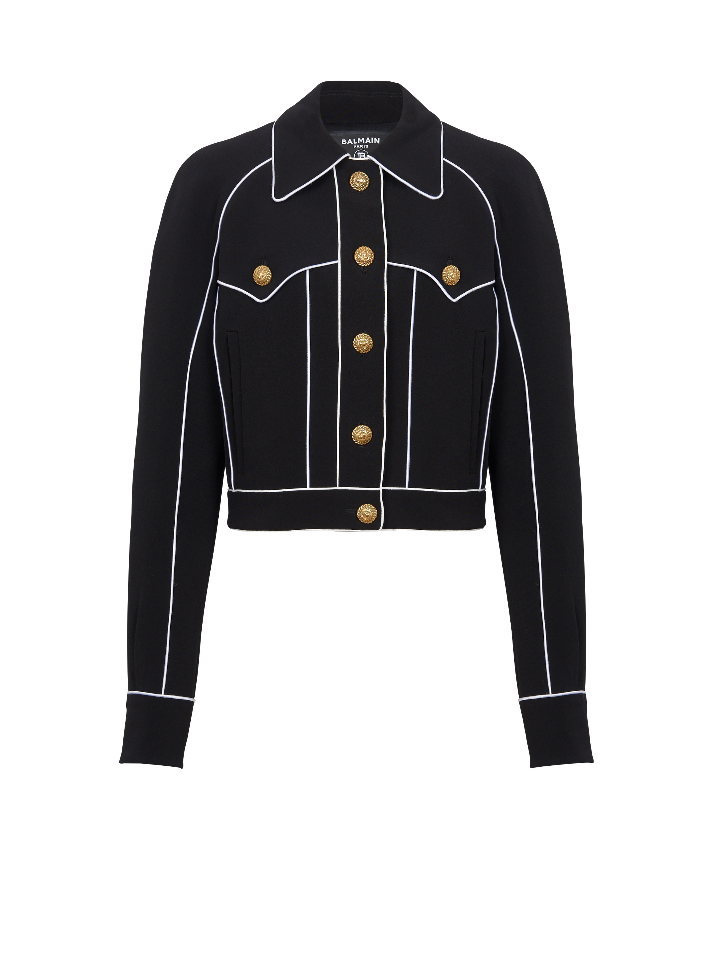 Western crepe jacket - 1