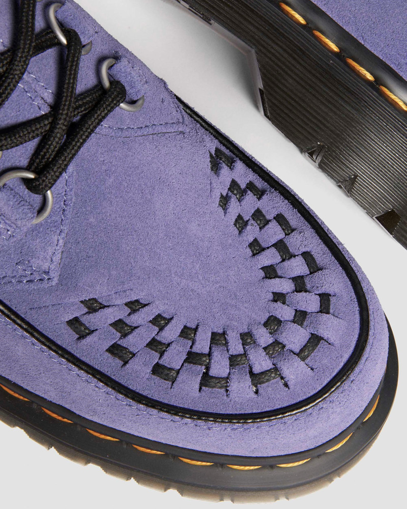 Ramsey Woven Suede Creepers 7