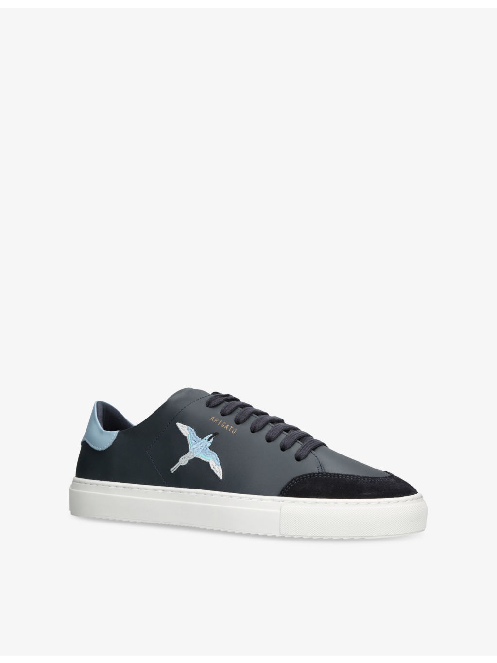 Clean 90 Leather And Suede Low-Top Trainers - 2