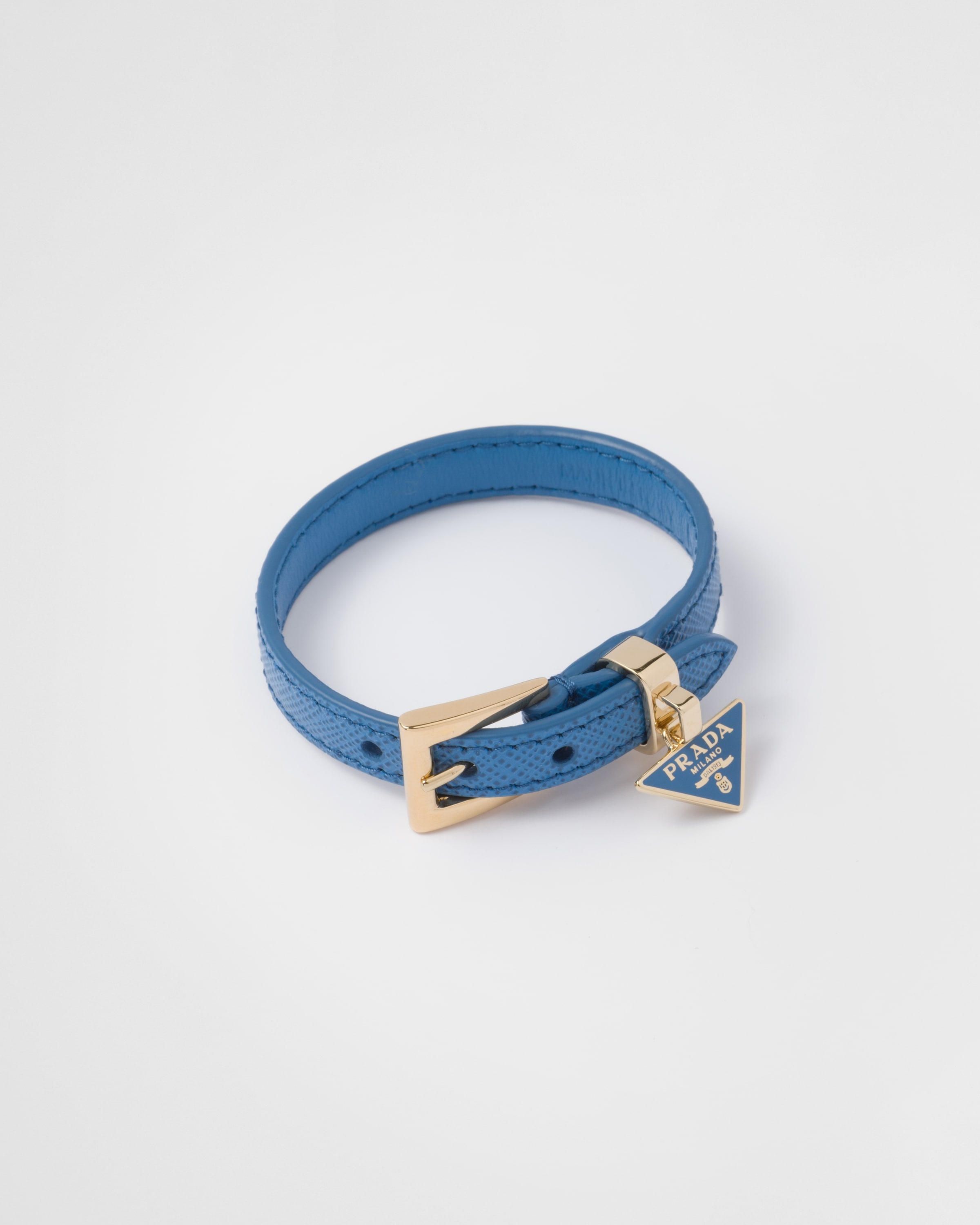 Saffiano leather bracelet - 1