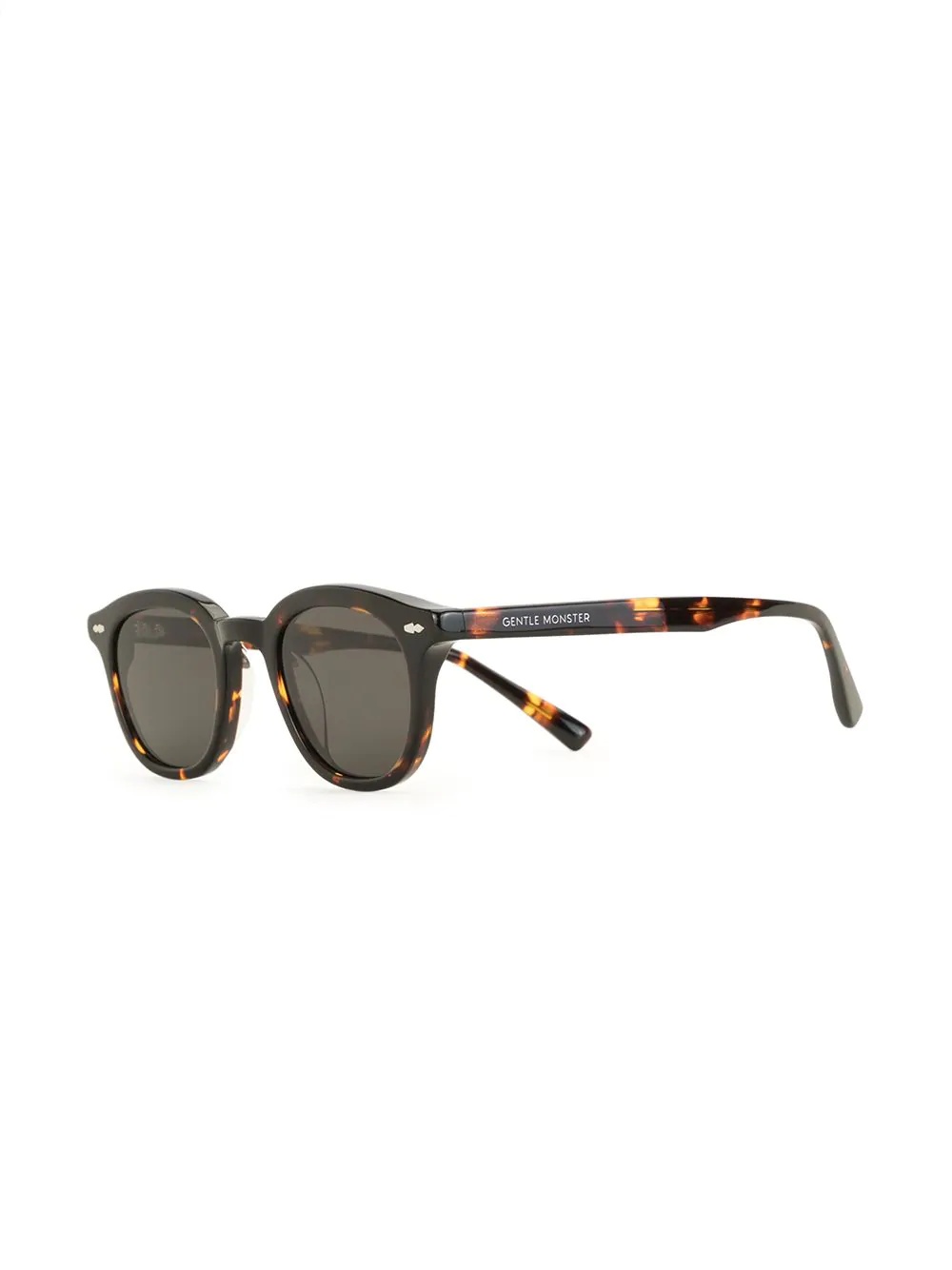 tortoiseshell framed sunglasses - 2