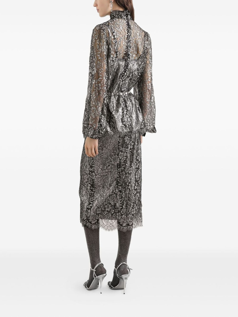 lamé lace blouse 3