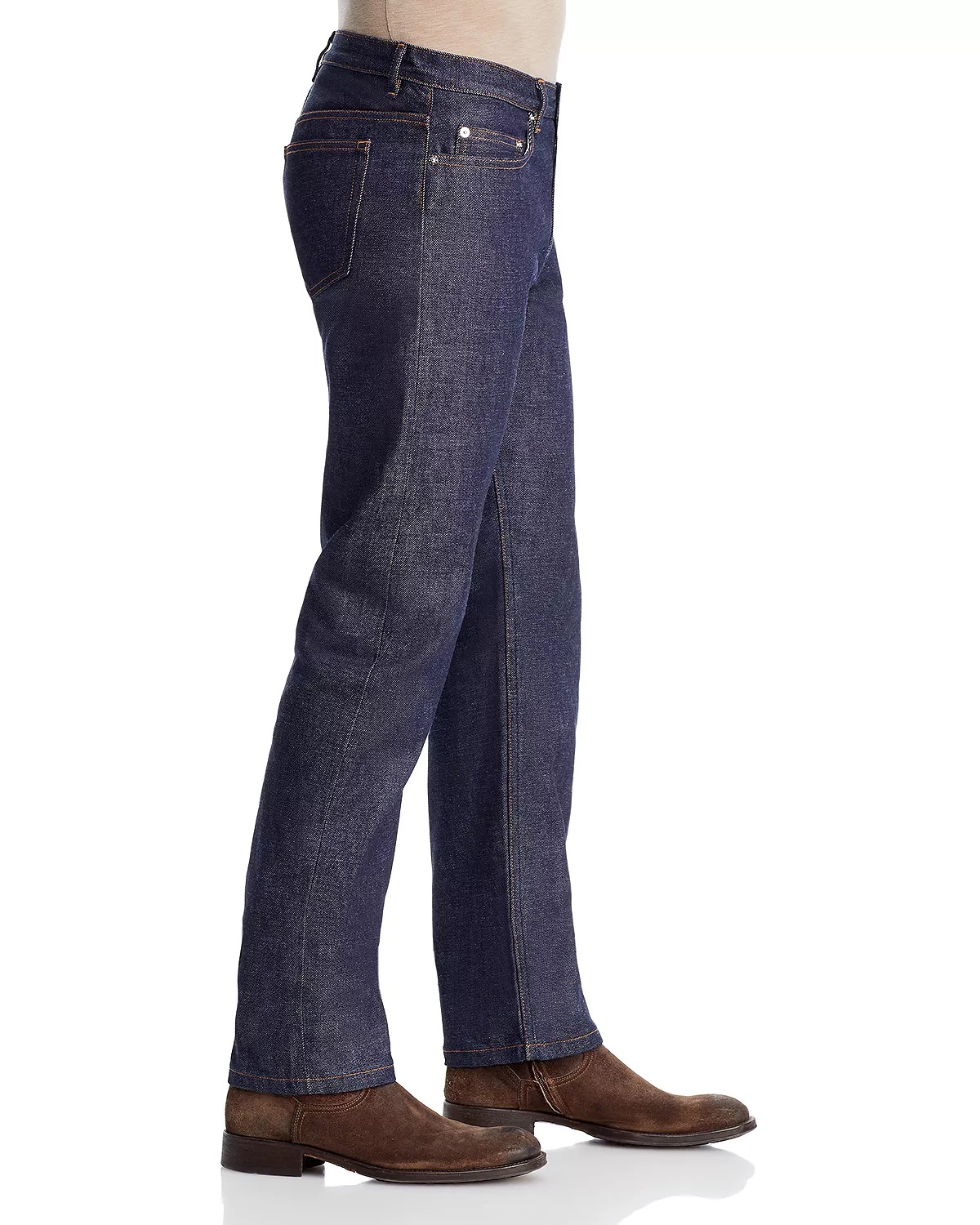 New Standard Straight Fit Jeans in Indigo - 4