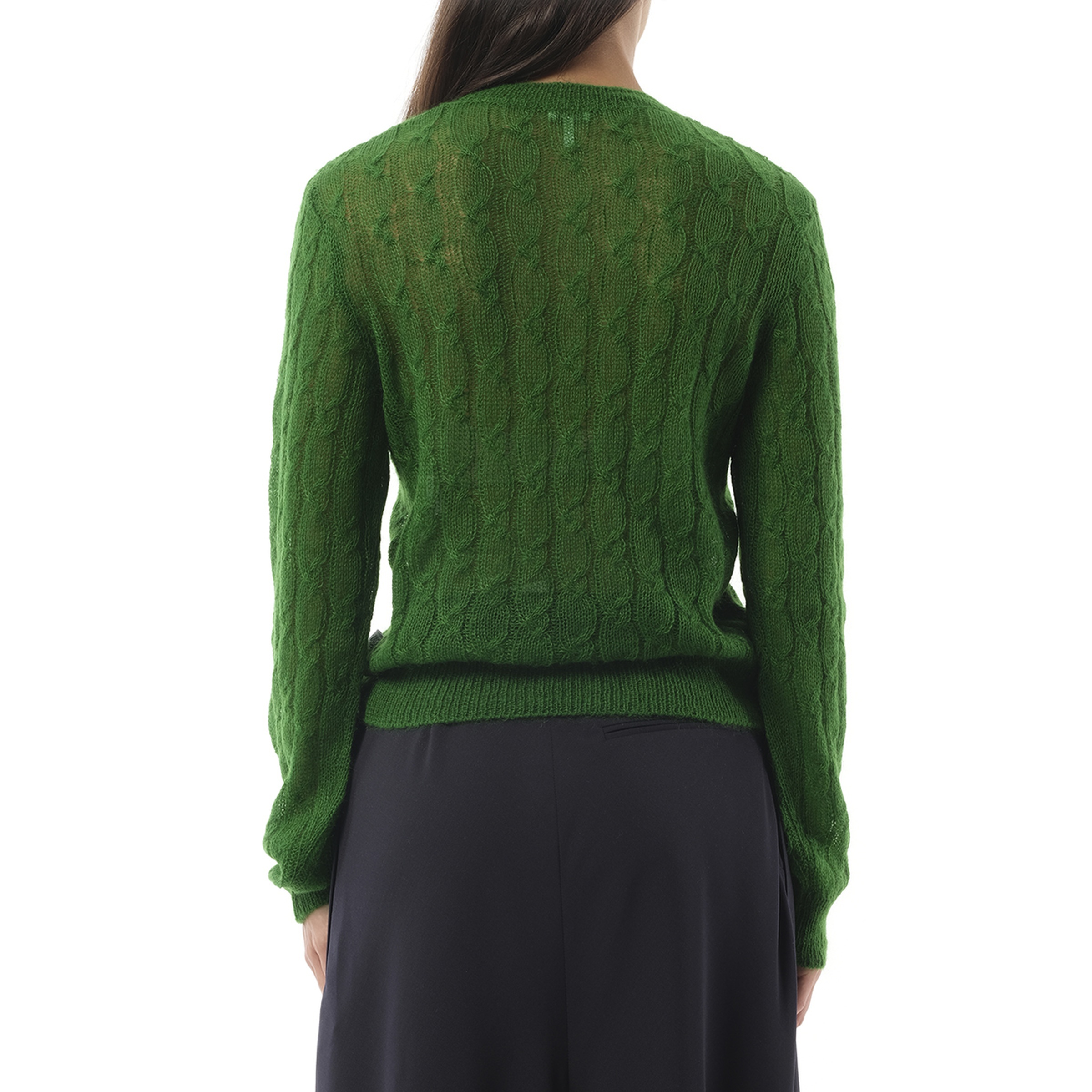 Knit Sweater in Green - 6