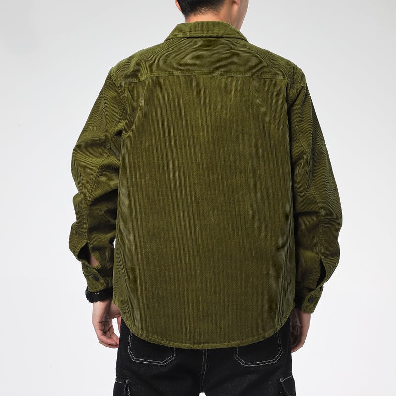Converse Overhead Shirt Jacket 'Olive Green' 10019954-A11 - 4