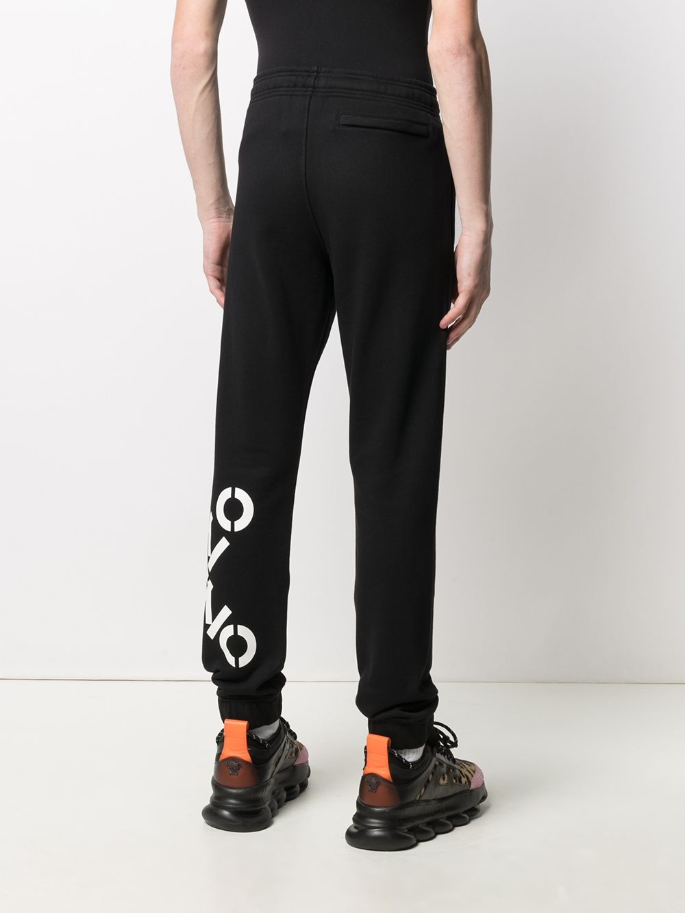 logo track pants - 4