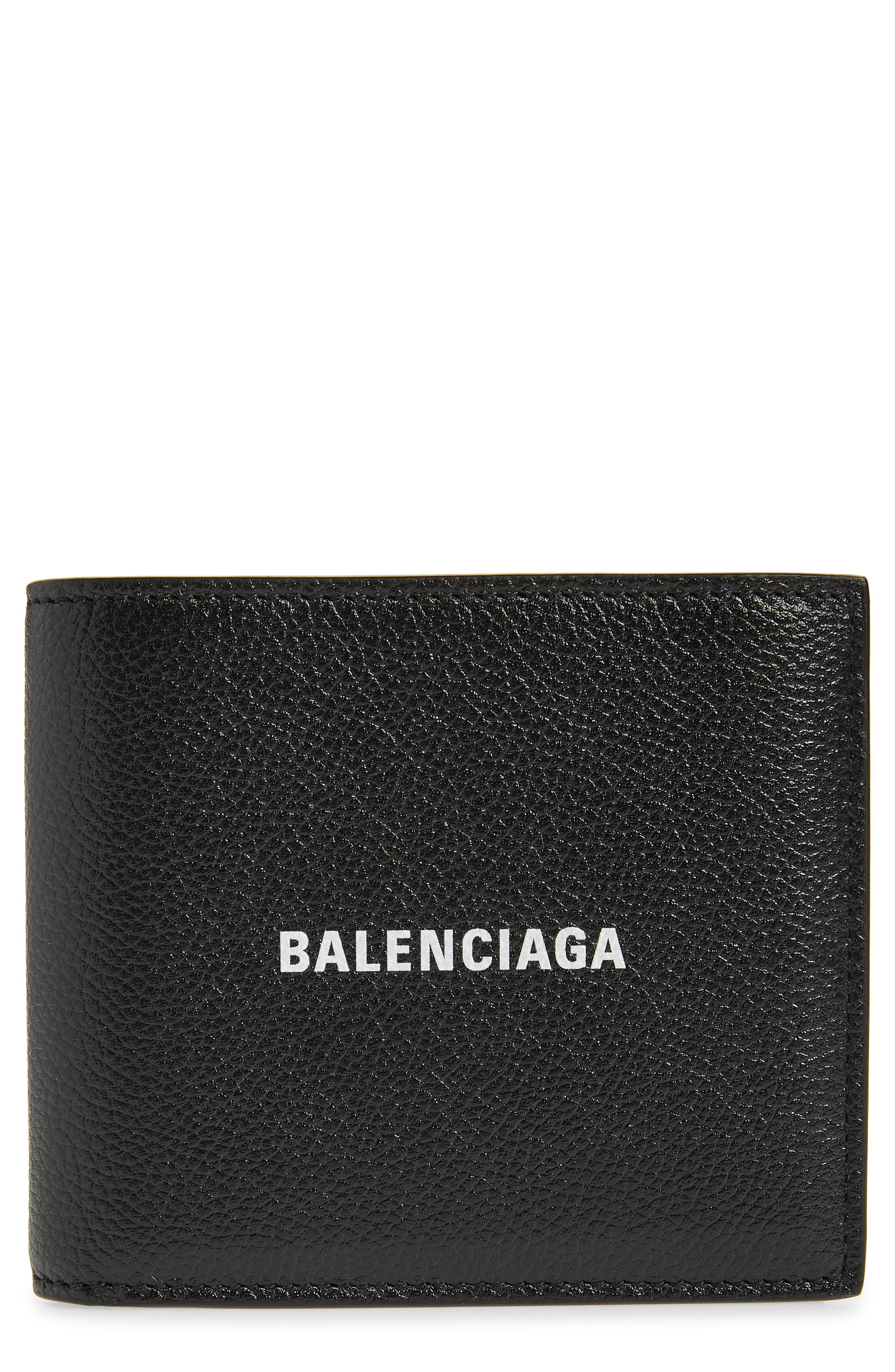 Balenciaga Square Billfold Wallet in Black/White at Nordstrom - 1