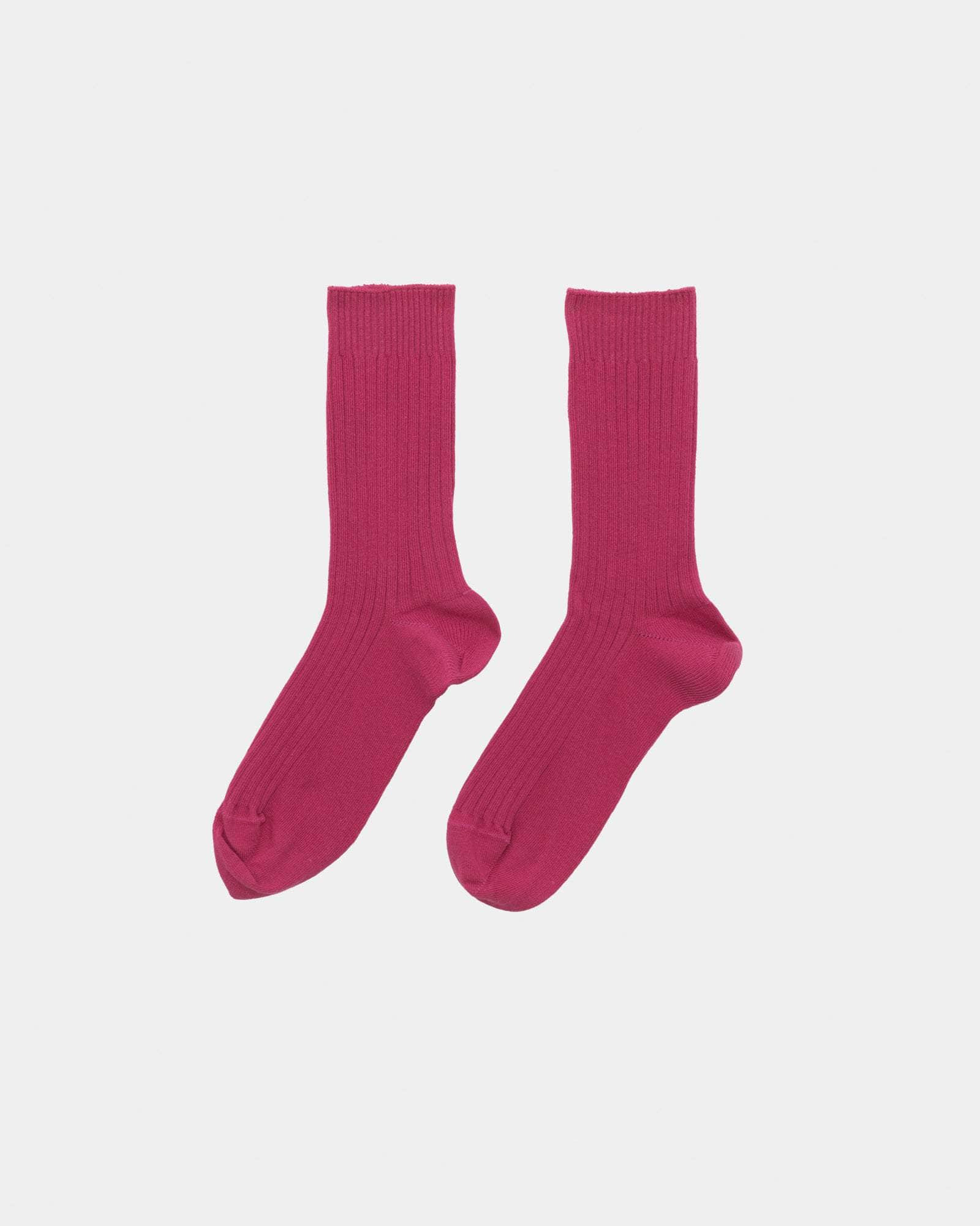 Rib Overankle Socks - Organic Cotton Rib - 4