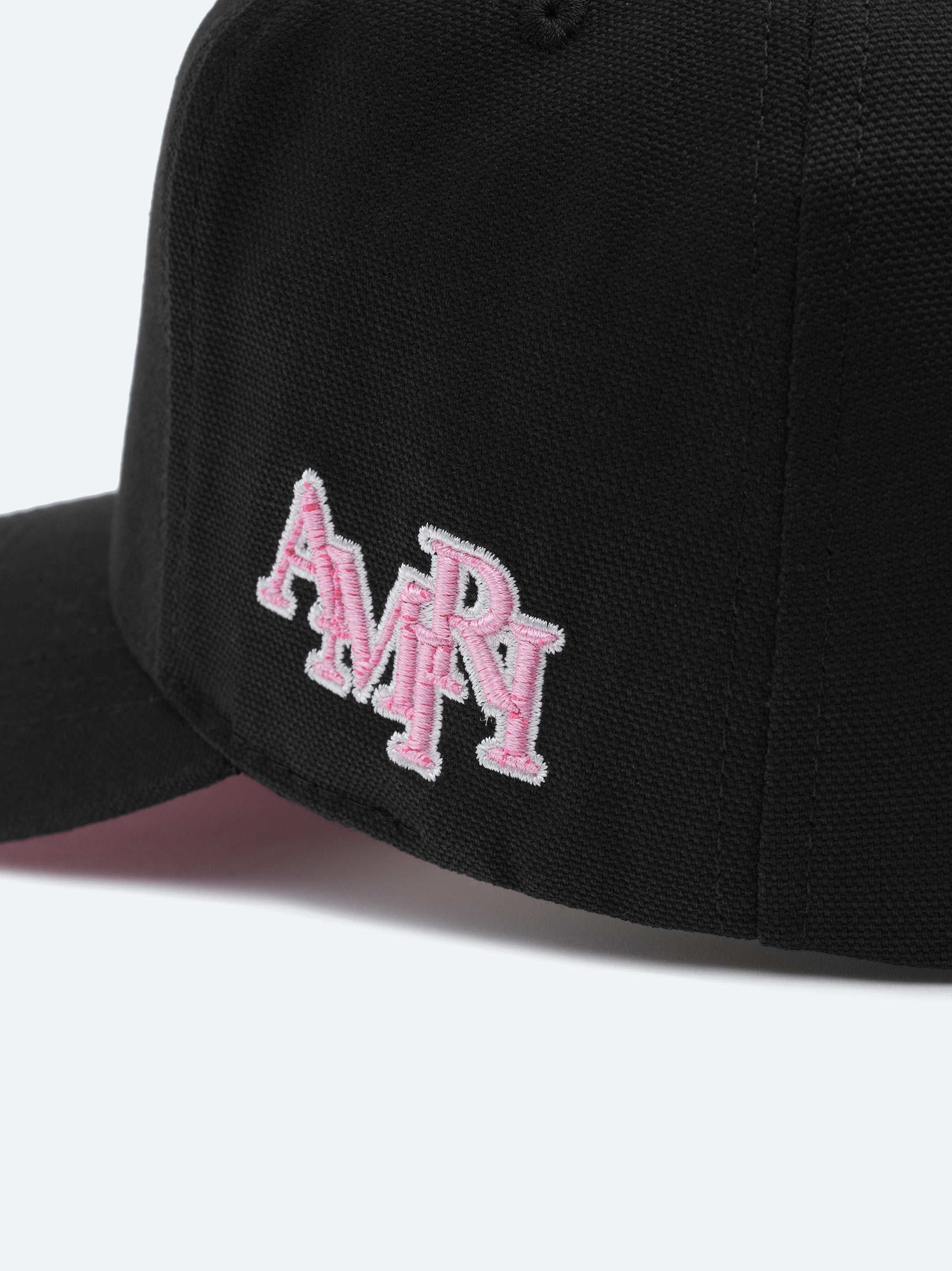 XO FULL CANVAS HAT- BLACK/PINK - 5