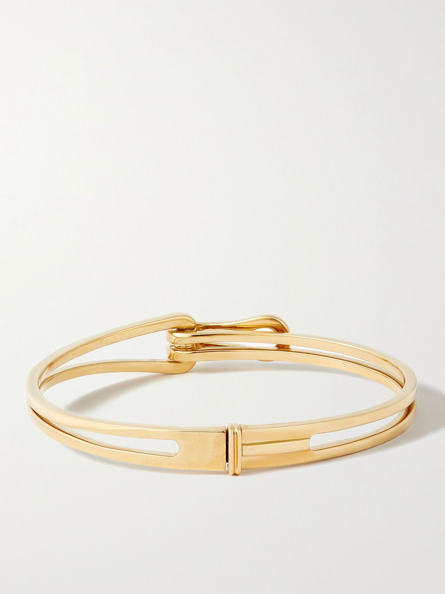 Interlocked 18-Karat Gold Cuff - 3