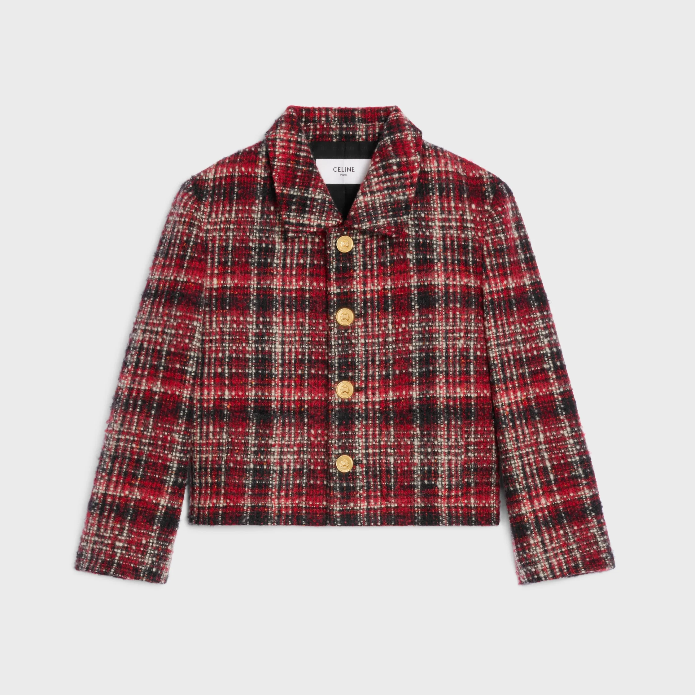 charlotte jacket IN check wool natté - 1