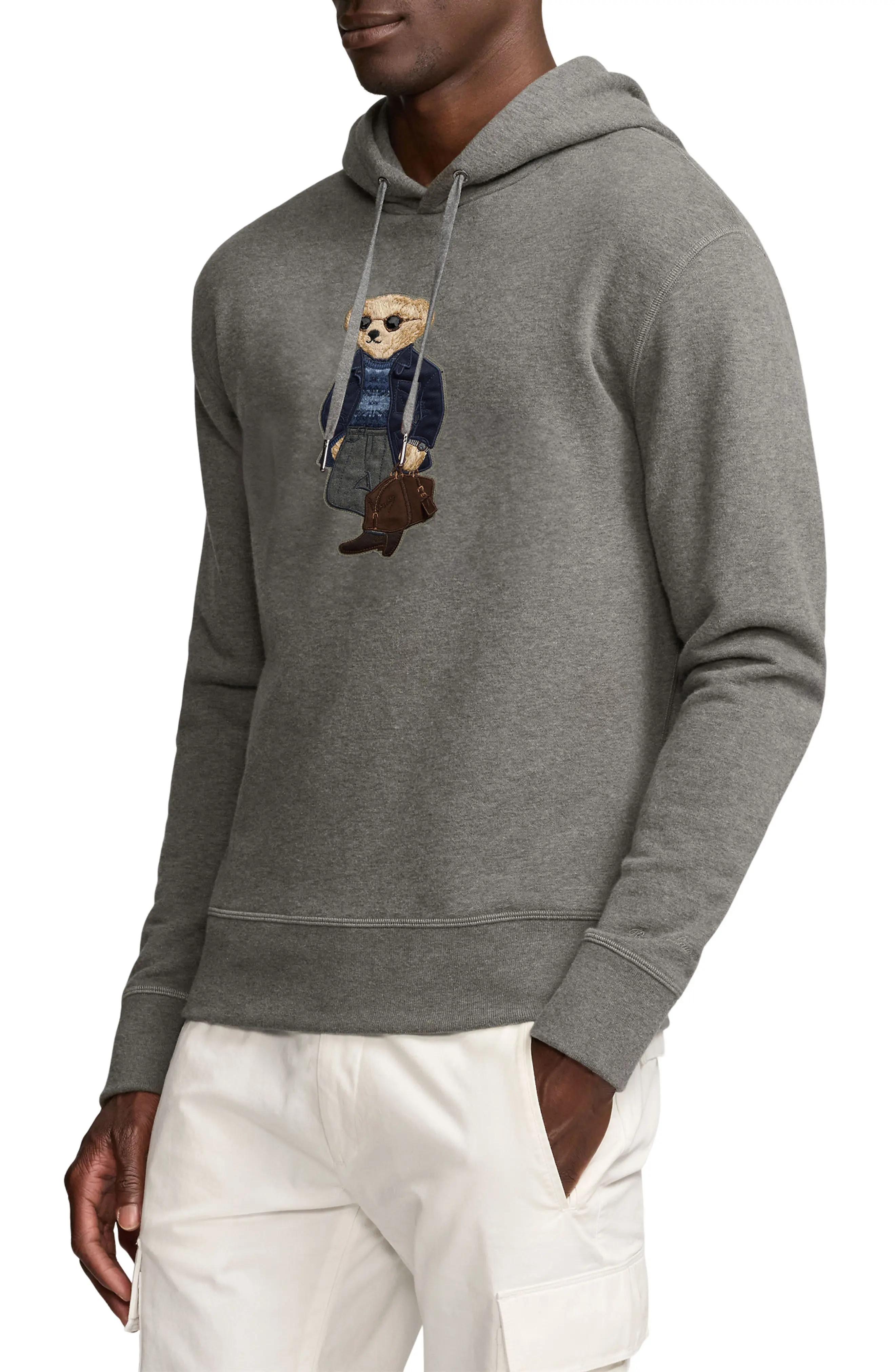 Polo Bear Appliqué Hoodie - 3