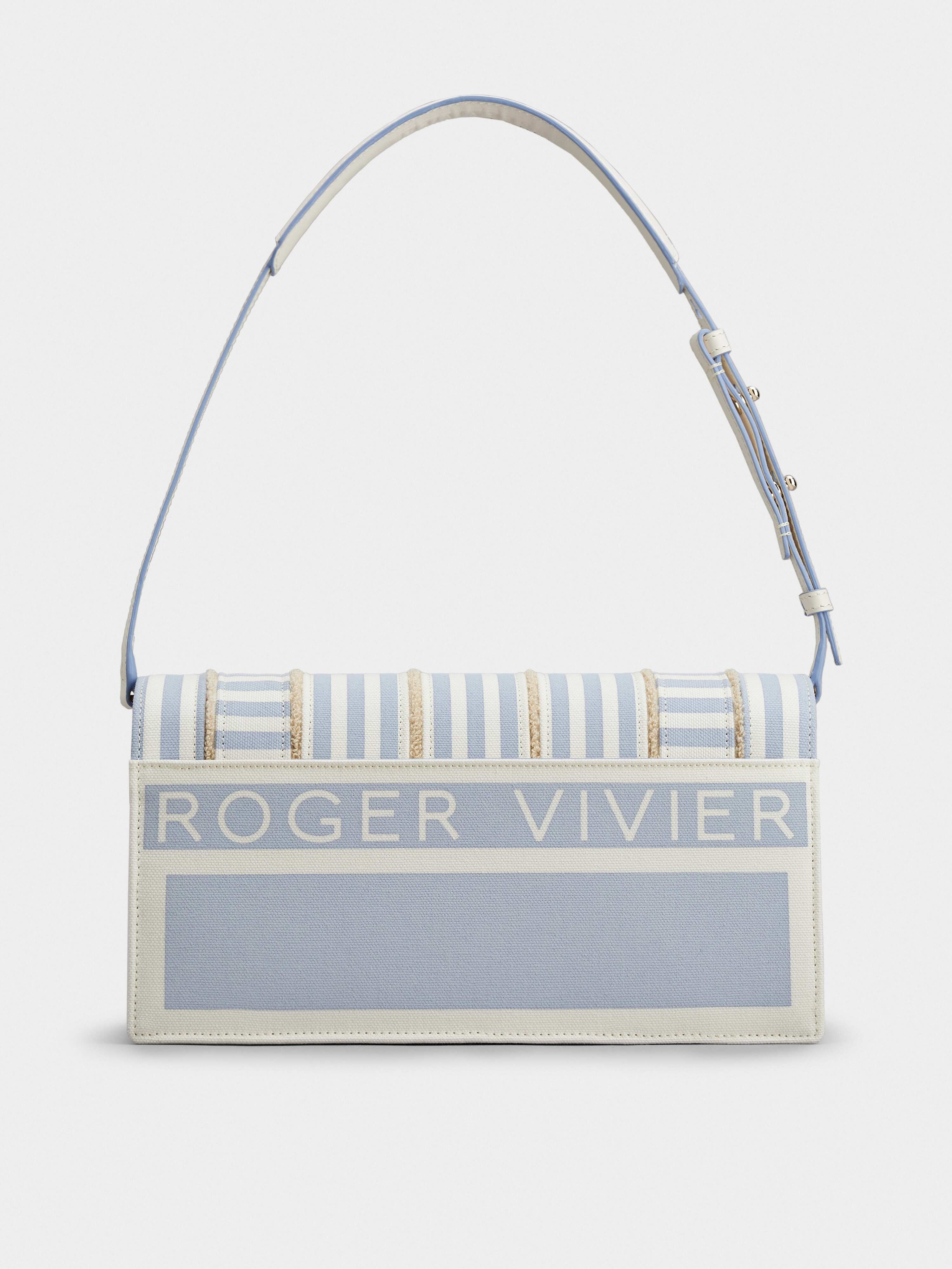 Viv' Choc Summer Stripes Bag in Fabric - 4
