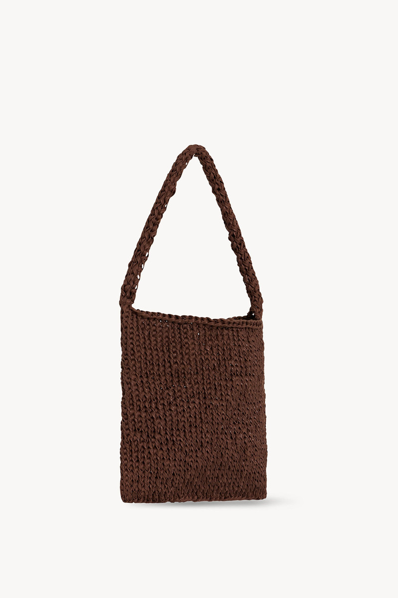 The Row Large Didion Shoulder Bag in Cotton outlook