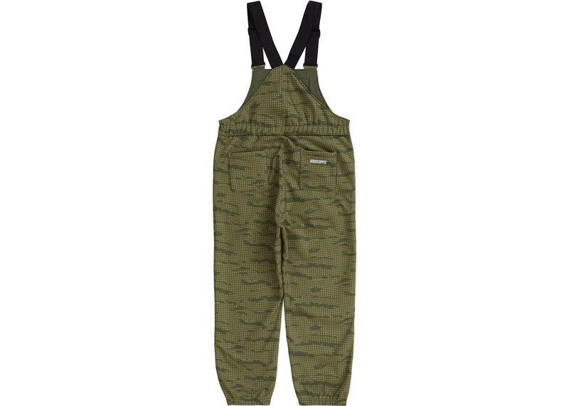 Supreme Supreme WINDSTOPPER Overalls Olive Grid Camo outlook