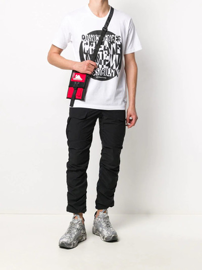 White Mountaineering graphic-print crew neck T-Shirt  outlook