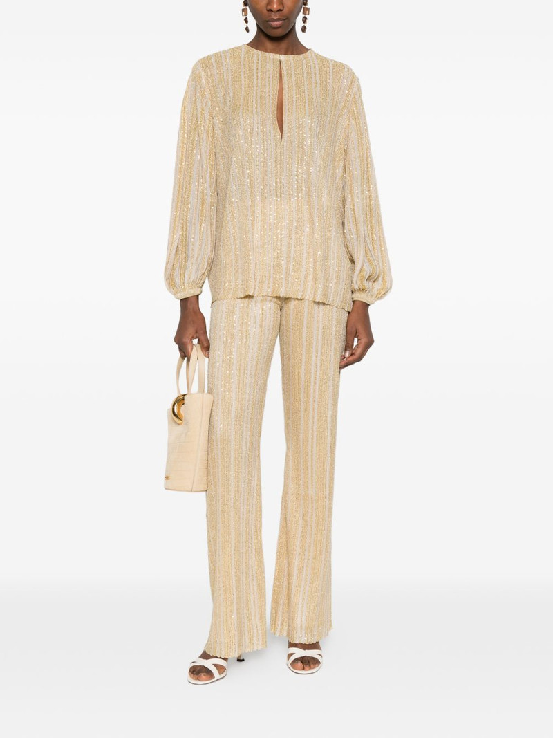 Missoni sequin-embellished trousers outlook