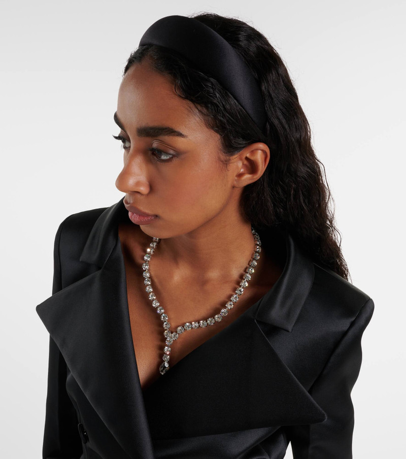 Jennifer Behr Kate silk-blend headband outlook