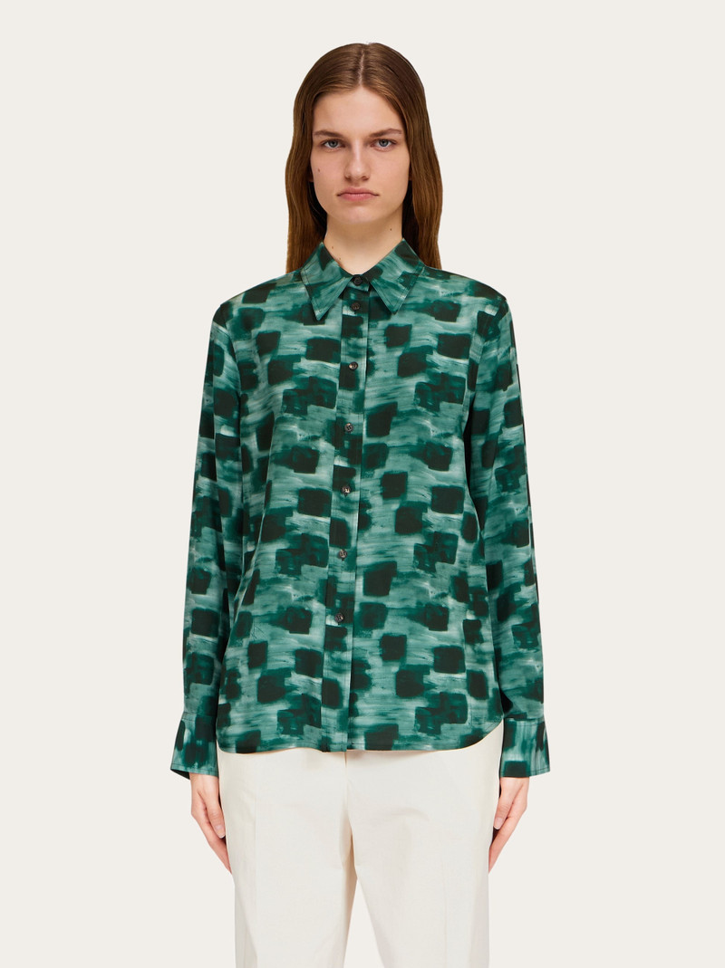 FERRAGAMO Graphic print shirt outlook