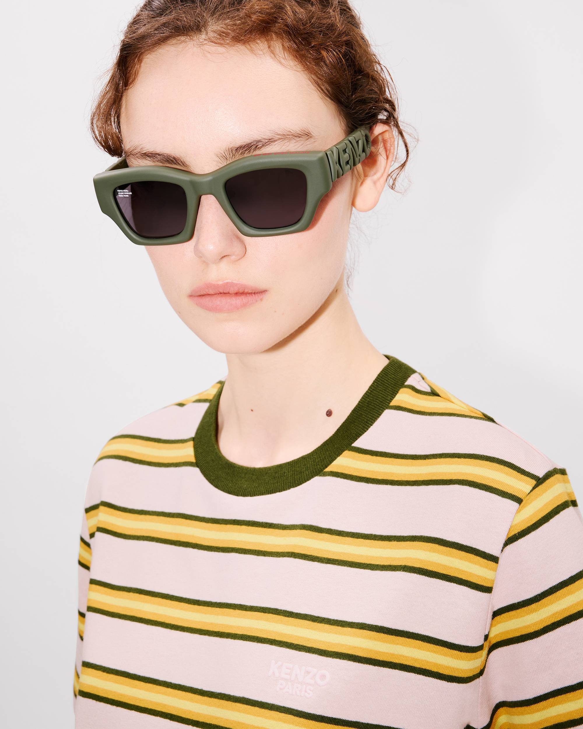 'KENZO Coast Lines' loose T-shirt in cotton linen - 6