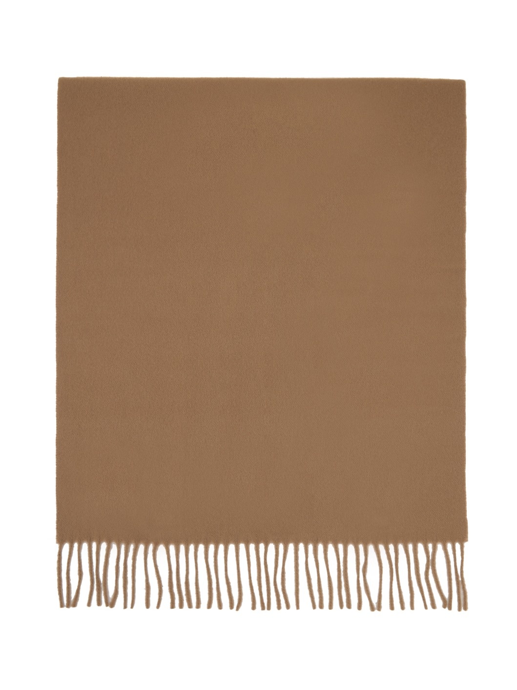 Brown Fringe Scarf - 2