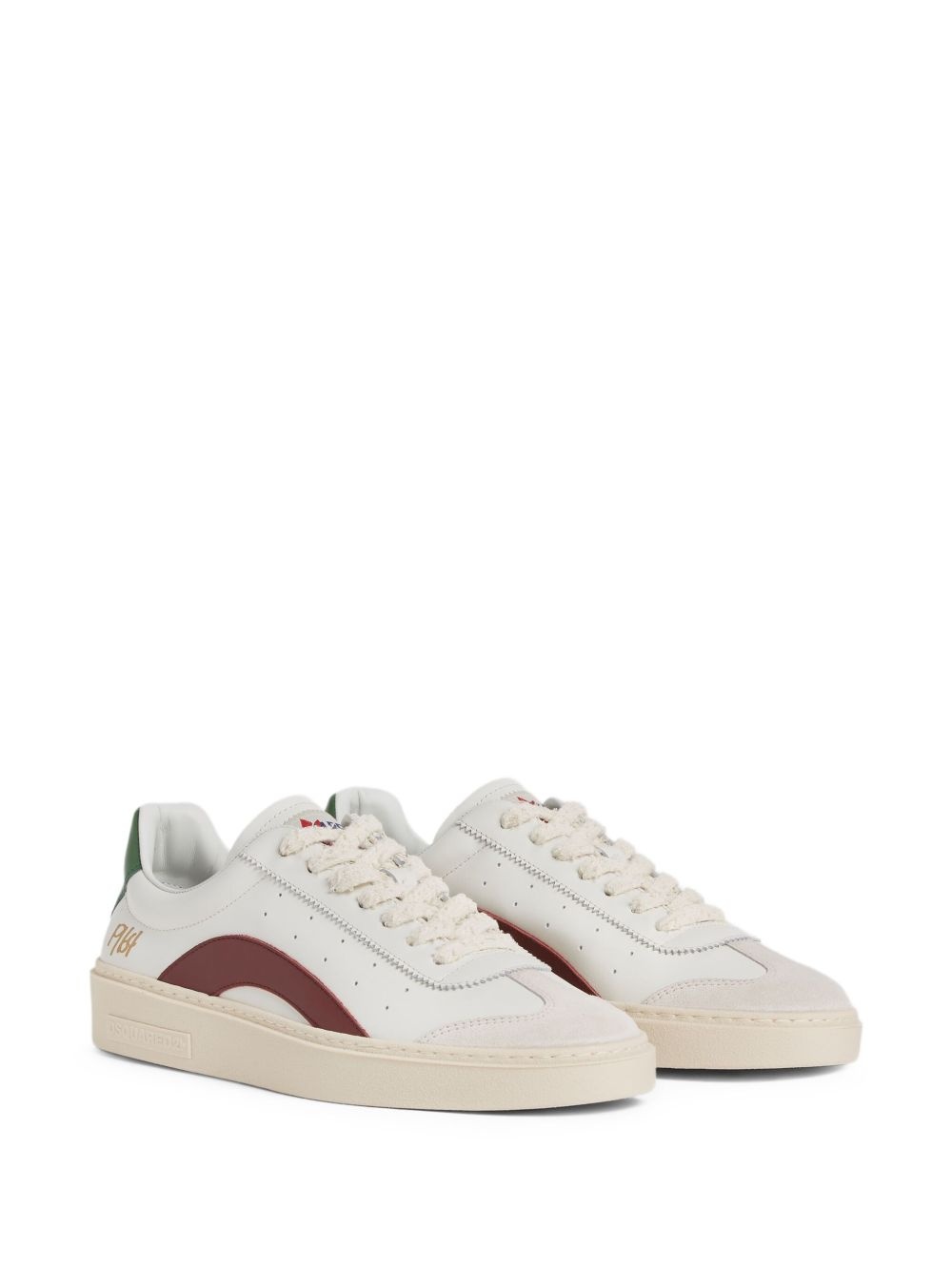leather sneakers - 2