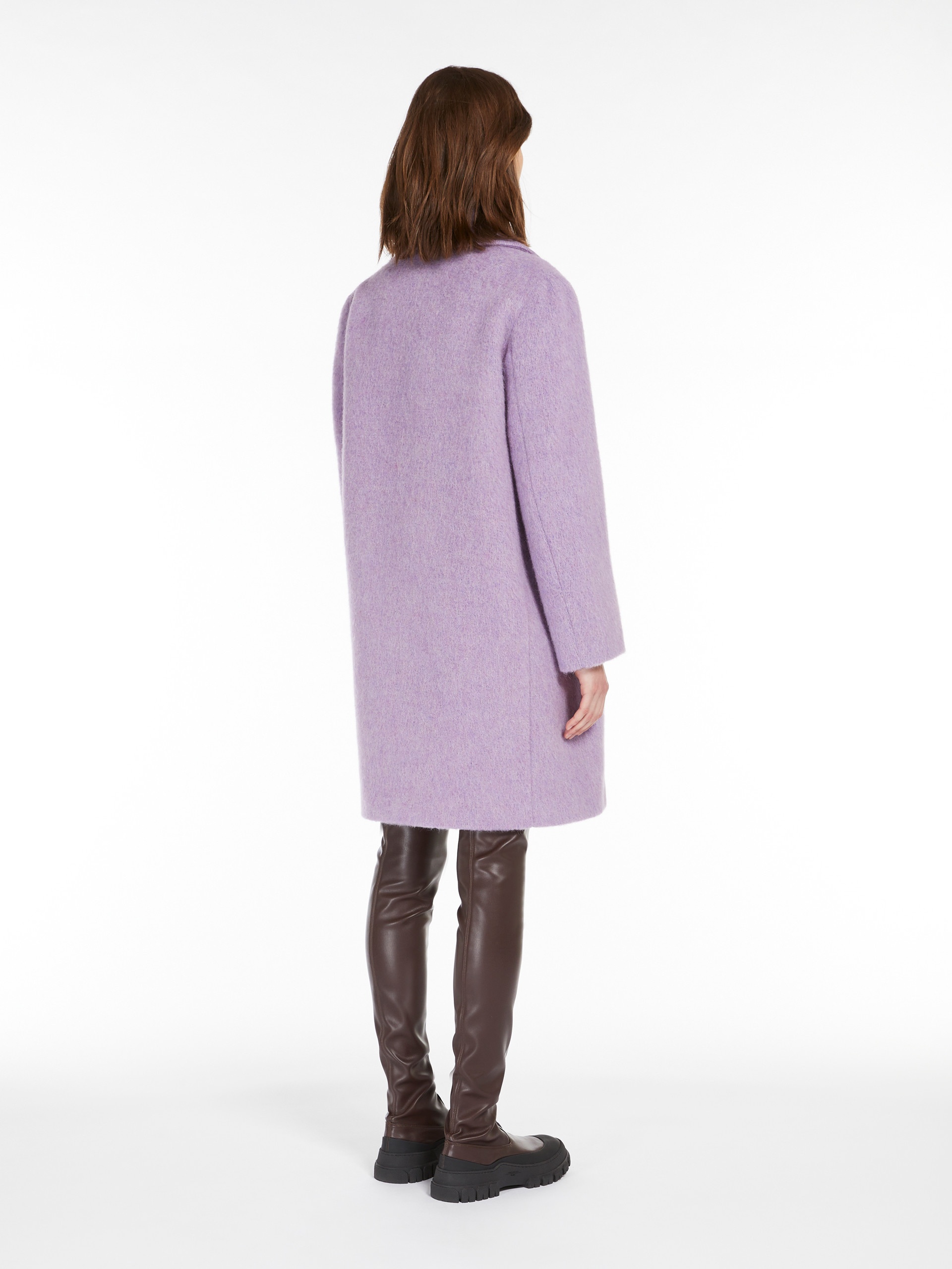 HELLO Double-breasted wool-blend coat - 4