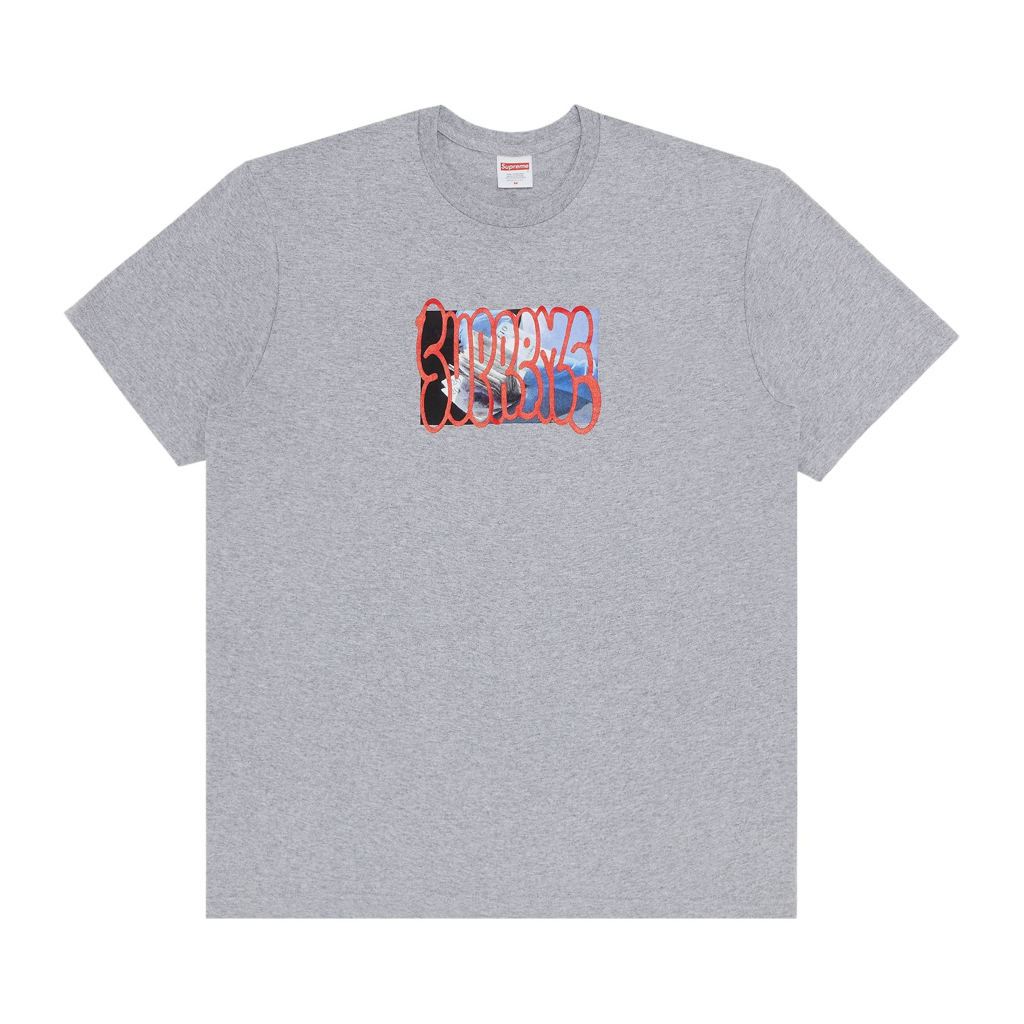 Supreme Payment Tee 'Heather Grey' - 1