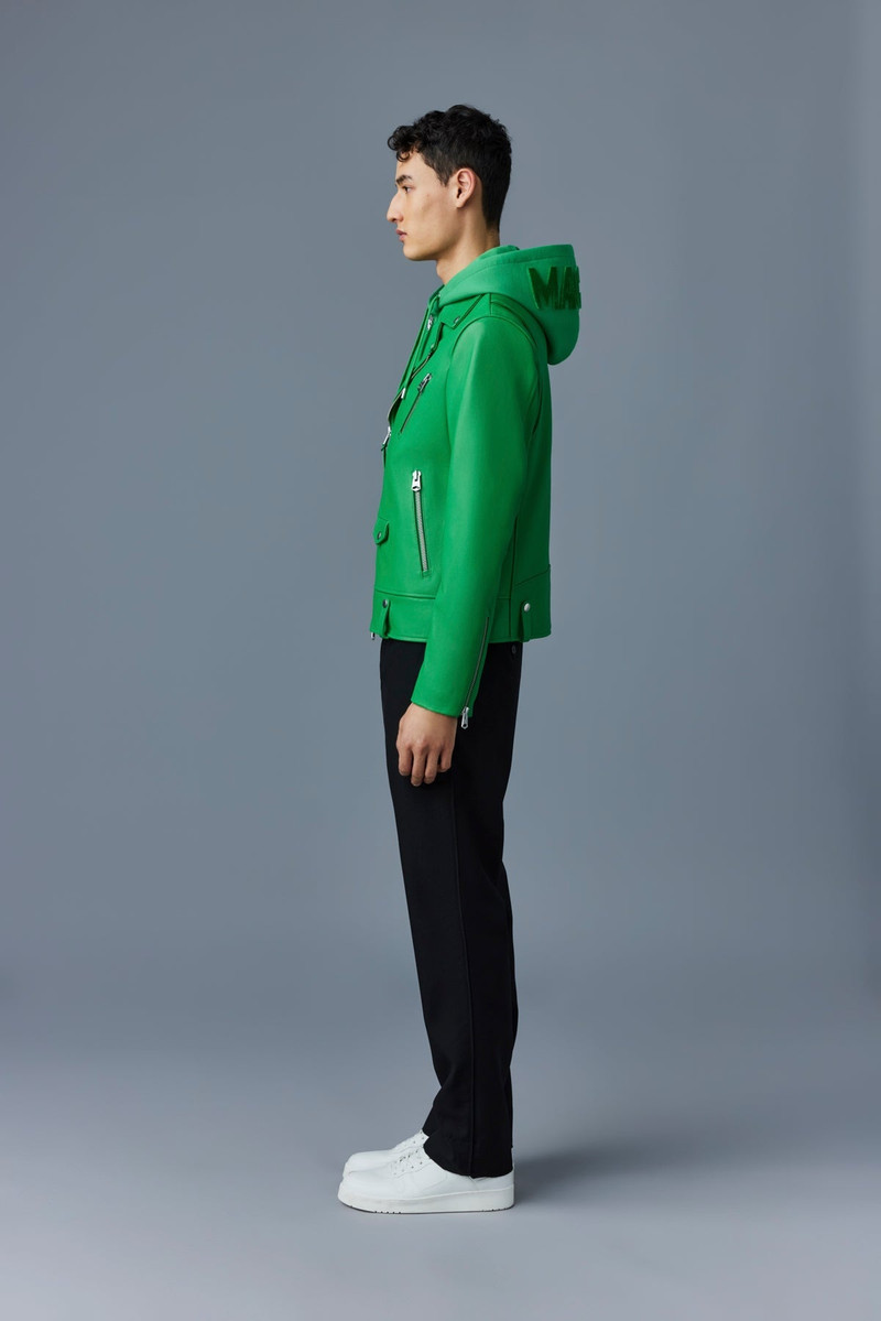 MAGNUS 2-in-1 R Leather biker jacket 3