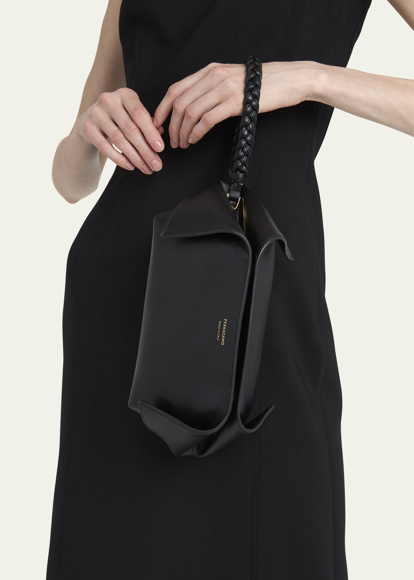 The Scarf Leather Wristlet - 2