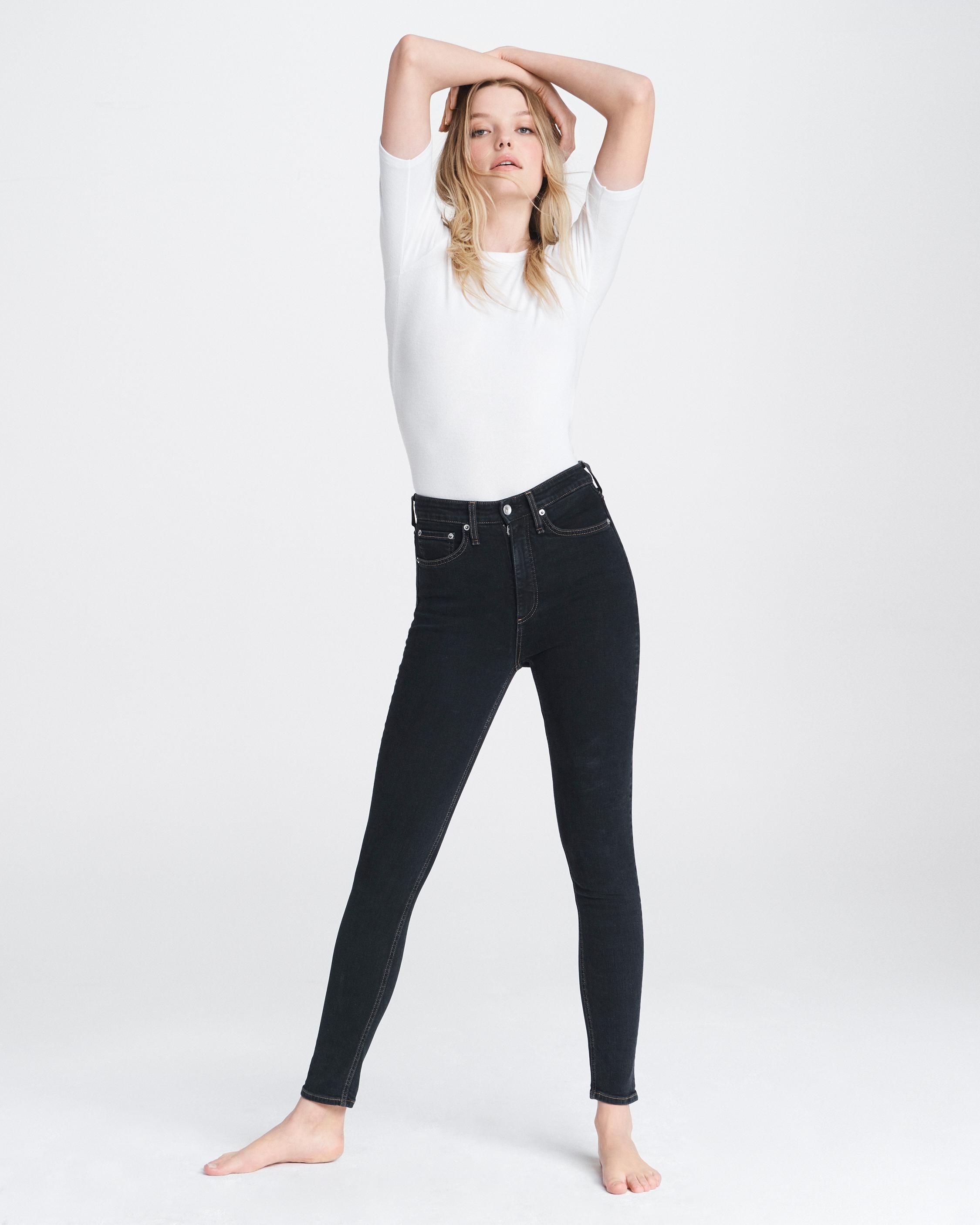 Jane Super High-Rise Skinny - Black Bird - 1