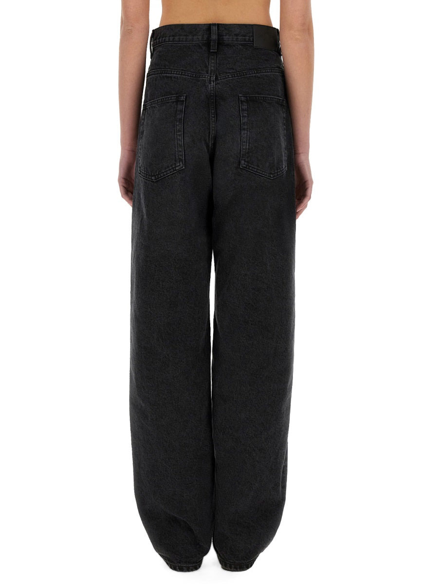 Saint Laurent Women "Carrot-Fit" Denim Jeans - 3