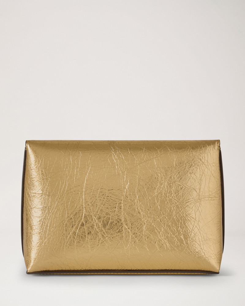 Mulberry Darley Cosmetic Pouch
Somerset Gold Crinkled Metallic outlook
