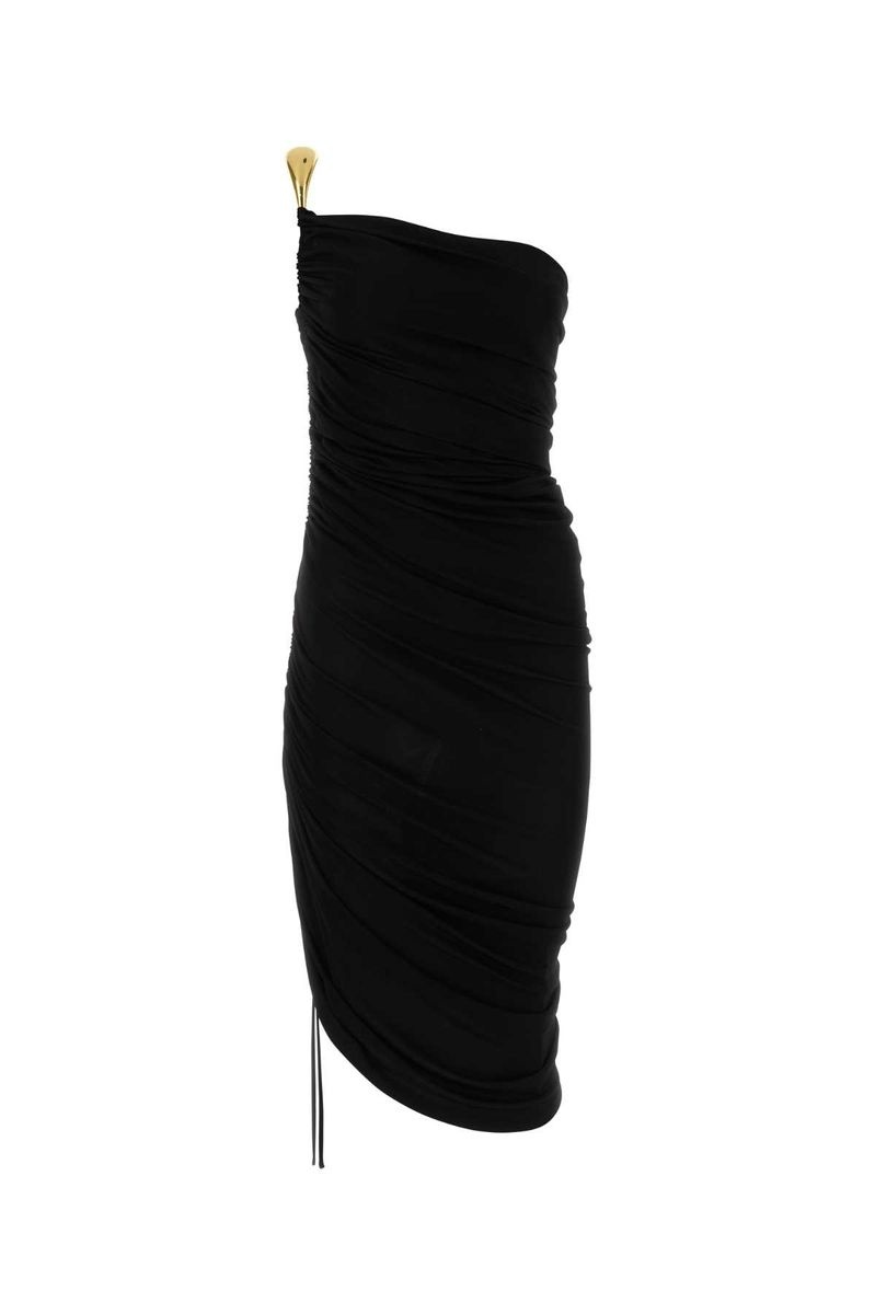 送料関税込【Bottega Veneta】シャツドレス Bottega Veneta Viscose Jersey Dress | REVERSIBLE