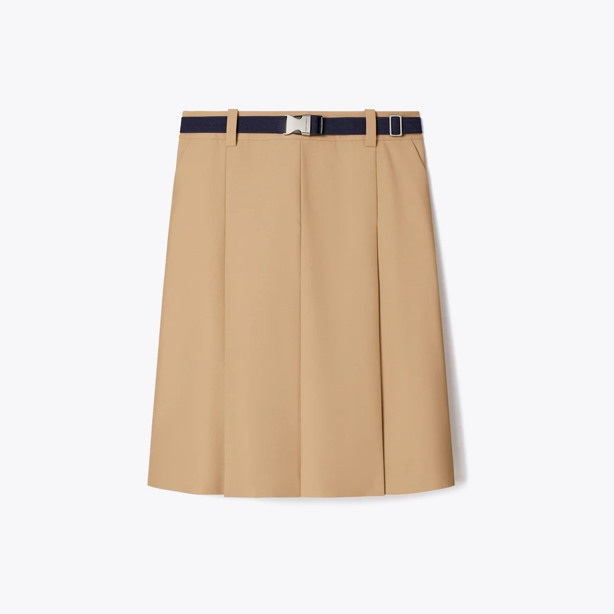 Pleated Nylon Skirt - 1